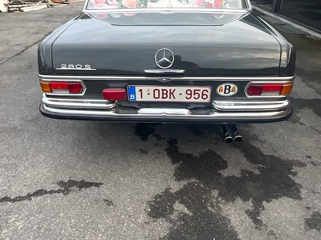 1970 mercedes-benz 280s - oldtimer (uizonderlijke goeie staat) - afbeelding 48 van  49
