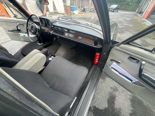 1970 mercedes-benz 280s - oldtimer (uizonderlijke goeie staat) - afbeelding 38 van  49