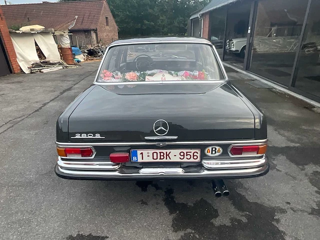 1970 mercedes-benz 280s - oldtimer (uizonderlijke goeie staat) - afbeelding 4 van  49
