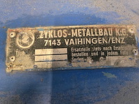 1970 zyklos metallbau kg zzr 58 betonmolen - afbeelding 5 van  7