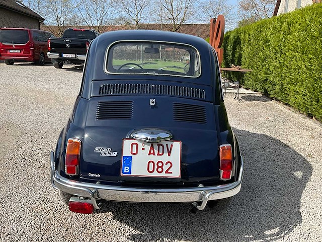 1971 - fiat 500 - oldtimer - afbeelding 34 van  37
