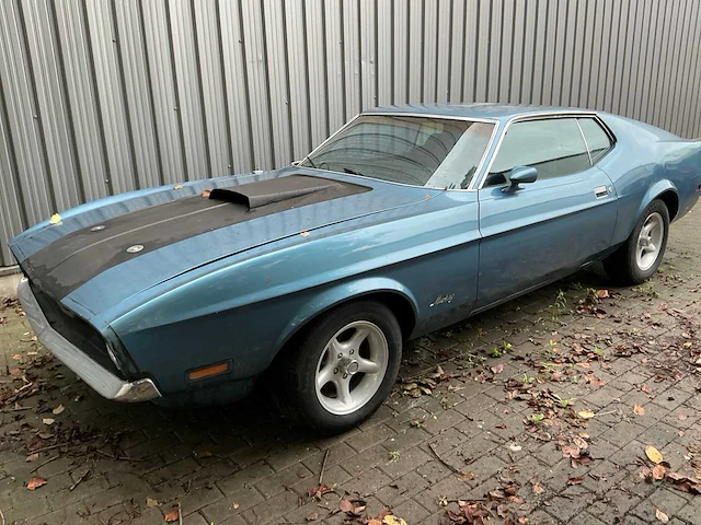1971 ford mustang fastback, klassiek voertuig – restauratieproject - afbeelding 1 van  25