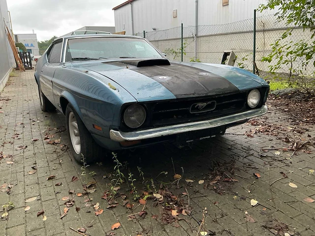 1971 ford mustang fastback, klassiek voertuig – restauratieproject - afbeelding 22 van  25