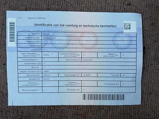 1971 jaguar 42 xj 6 oldtimer - afbeelding 30 van  39