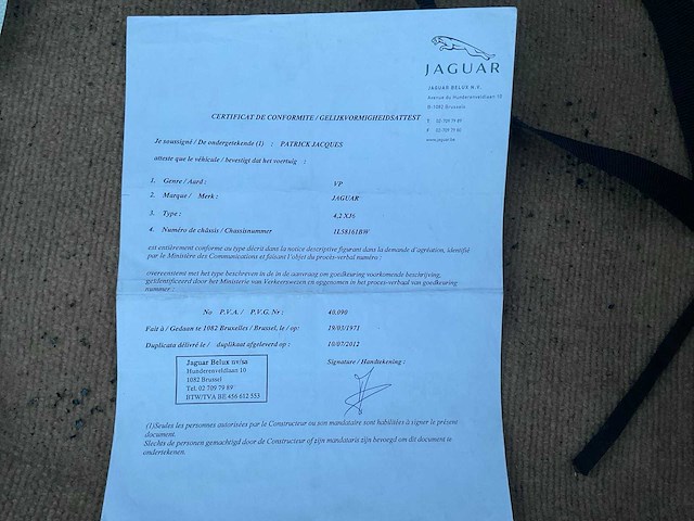 1971 jaguar 42 xj 6 oldtimer - afbeelding 31 van  39