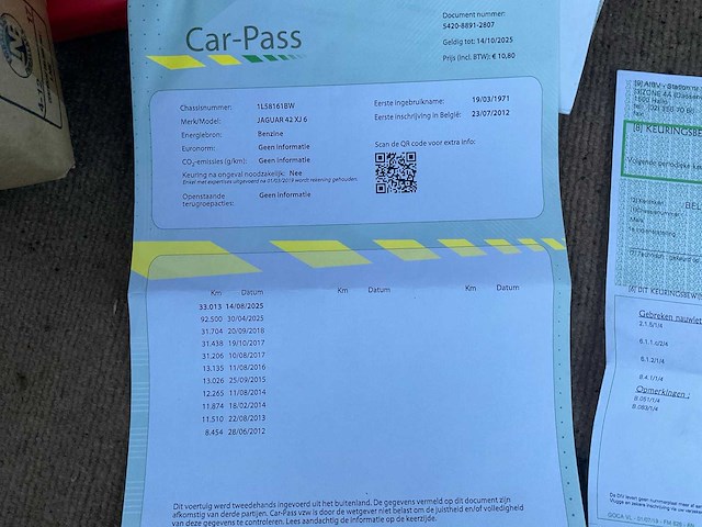 1971 jaguar 42 xj 6 oldtimer - afbeelding 33 van  39
