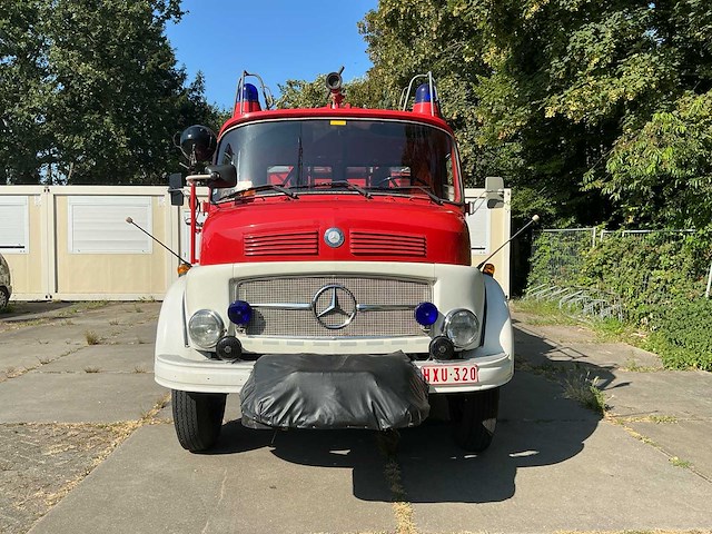 1971 mercedes-benz laf 1113 4x4 brandweerwagen - afbeelding 2 van  53