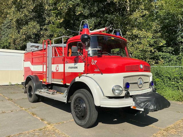 1971 mercedes-benz laf 1113 4x4 brandweerwagen - afbeelding 52 van  53