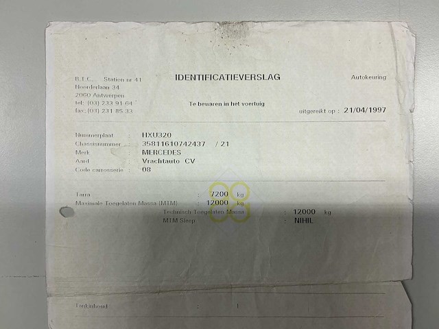 1971 mercedes-benz laf 1113 4x4 brandweerwagen - afbeelding 29 van  36