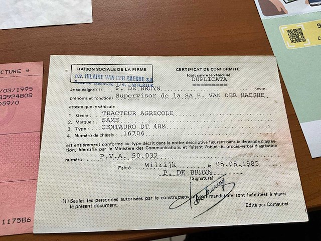 1971 same centauro 65 oldtimer tractor - afbeelding 13 van  23