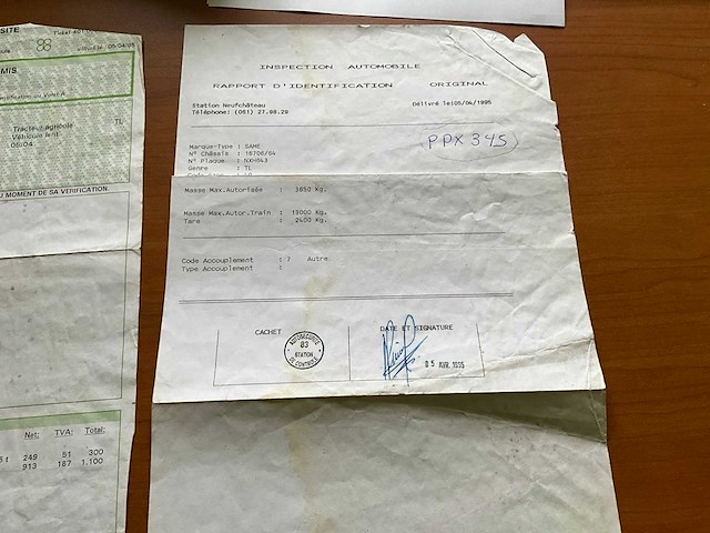 1971 same centauro 65 oldtimer tractor - afbeelding 16 van  23