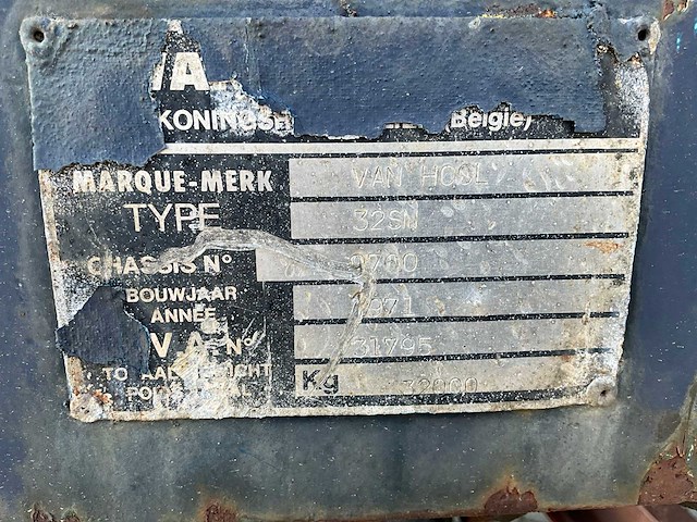 1971 vanhool 32-sn oplegger - afbeelding 5 van  18
