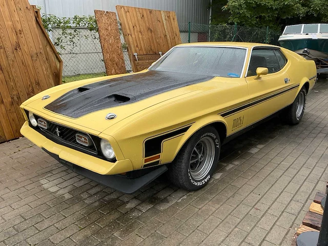 1972 ford mustang mach 1 - origineel voertuig en klassieker - afbeelding 22 van  22