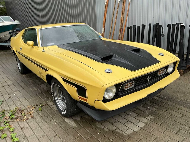 1972 ford mustang mach 1 - origineel voertuig en klassieker - afbeelding 15 van  22
