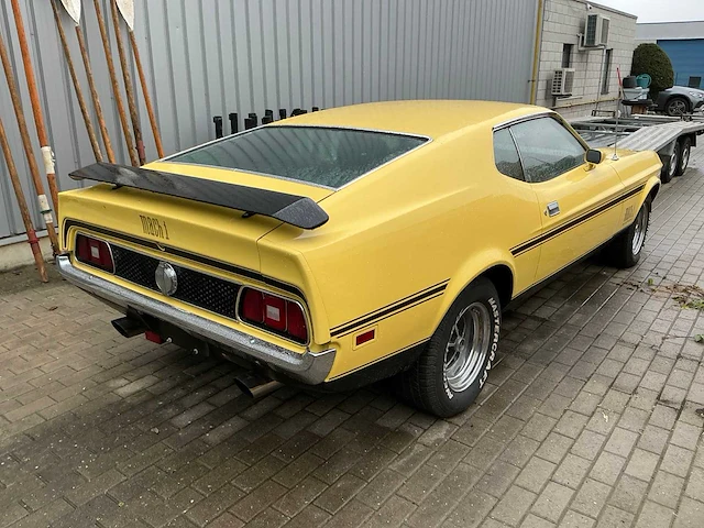 1972 ford mustang mach 1 - origineel voertuig en klassieker - afbeelding 21 van  22