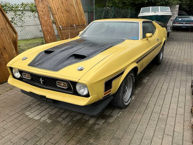 1972 ford mustang mach 1 - origineel voertuig en klassieker - afbeelding 1 van  22