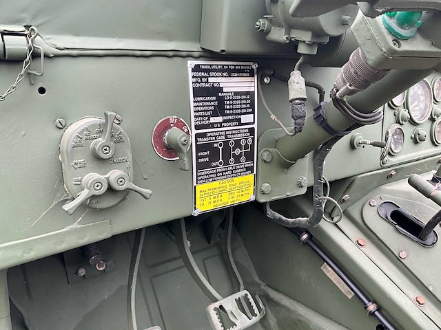 1972 ford mutt a2 legervoertuig - afbeelding 7 van  32