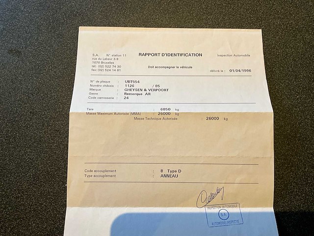 1972 gheysen & verpoort rpe26 machinedrager - afbeelding 17 van  28