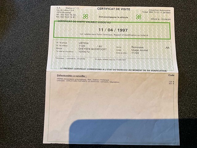 1972 gheysen & verpoort rpe26 machinedrager - afbeelding 21 van  28