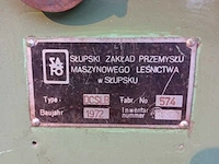 1972 slupsk dcslb bandschuurmachines / industrieel langbandschuurmachine - afbeelding 1 van  8