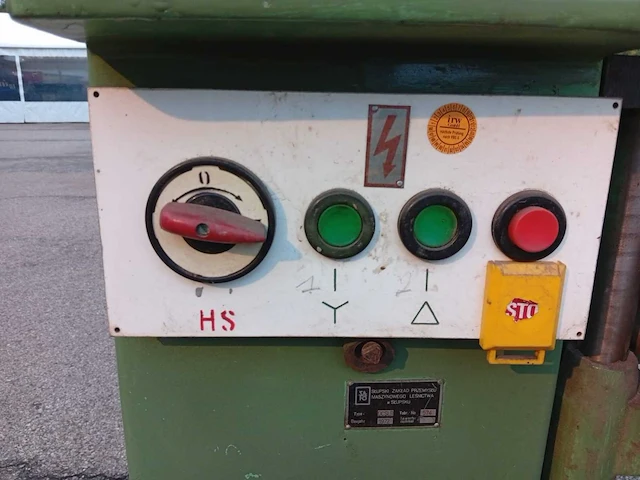 1972 slupsk dcslb bandschuurmachines / industrieel langbandschuurmachine - afbeelding 6 van  8