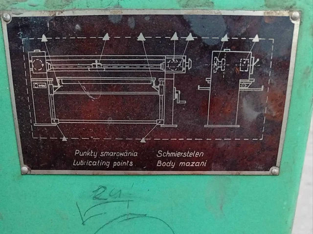 1972 slupsk dcslb bandschuurmachines / industrieel langbandschuurmachine - afbeelding 7 van  8