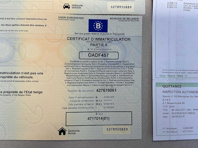 1973 citroën ds 23 pallas oldtimer - afbeelding 48 van  54