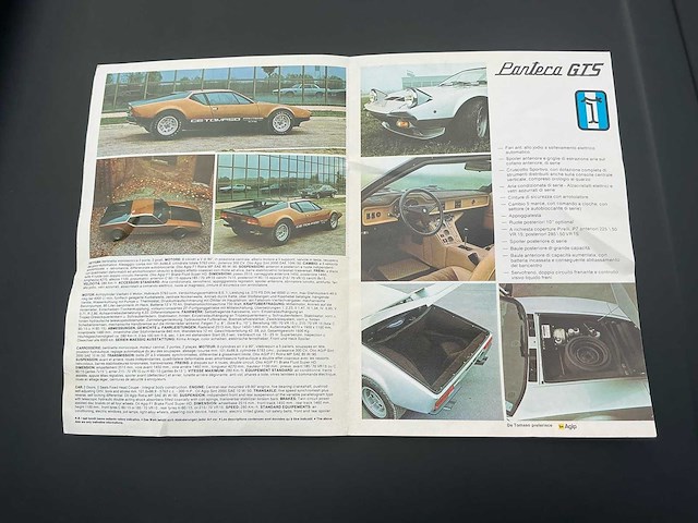 1973 detomaso pantera gts oldtimer - afbeelding 32 van  42