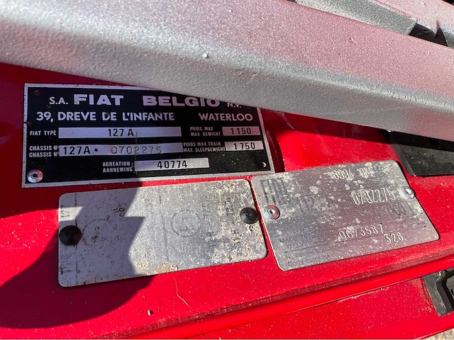 1973 fiat 127 oldtimer abarth - gerestaureerd - alpine audio - afbeelding 41 van  58