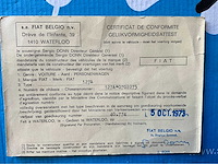 1973 fiat 127 oldtimer abarth - gerestaureerd - alpine audio - afbeelding 46 van  58