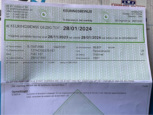 1973 fiat 127 oldtimer abarth - gerestaureerd - alpine audio - afbeelding 50 van  58