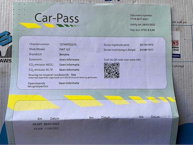 1973 fiat 127 oldtimer abarth - gerestaureerd - alpine audio - afbeelding 51 van  58