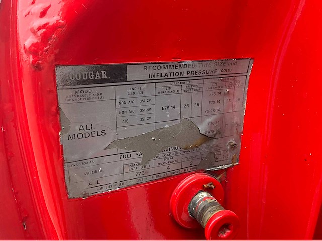 1973 ford mustang mach 1 vintage auto's > 15 - afbeelding 48 van  55