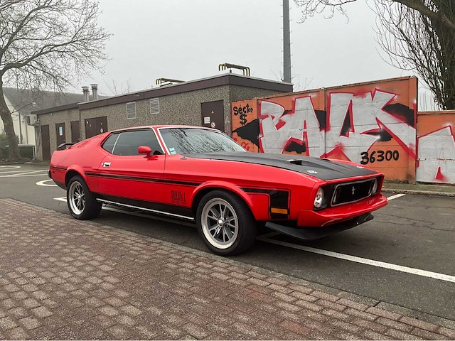 1973 ford mustang mach 1 vintage auto's > 15 - afbeelding 50 van  55