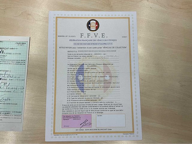 1973 ford mustang mach 1 vintage auto's > 15 - afbeelding 24 van  26