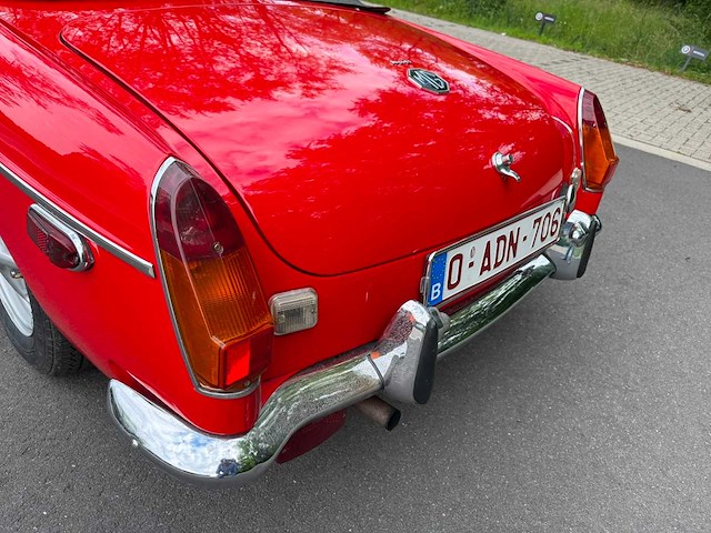 1973 mg b b oldtimer - afbeelding 6 van  14