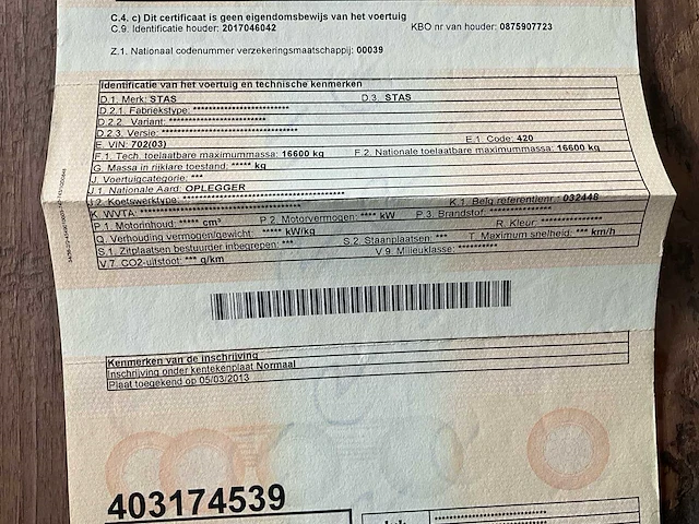 1973 stas dieplader - afbeelding 2 van  4