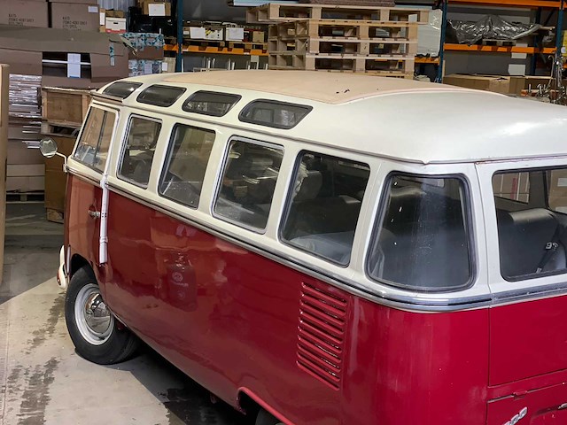 1973 volkswagen t1 samba 23 windows oldtimer - afbeelding 2 van  2