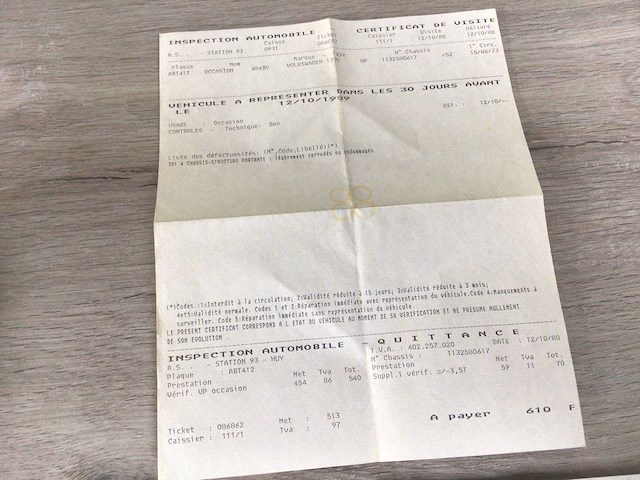 1973 vw cox vintage auto's > 15 - afbeelding 12 van  16