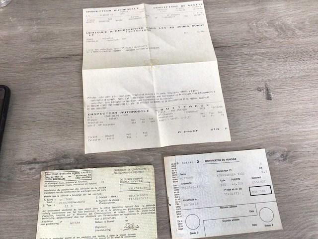 1973 vw cox vintage auto's > 15 - afbeelding 15 van  25
