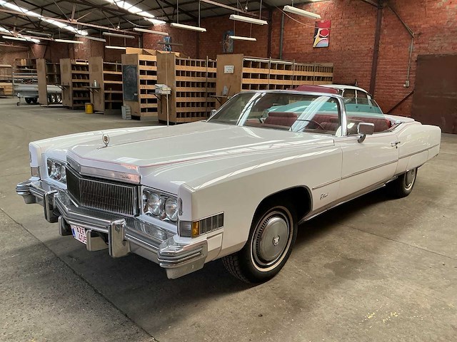 1974 - cadillac eldorado oldtimer opgestart - afbeelding 1 van  20