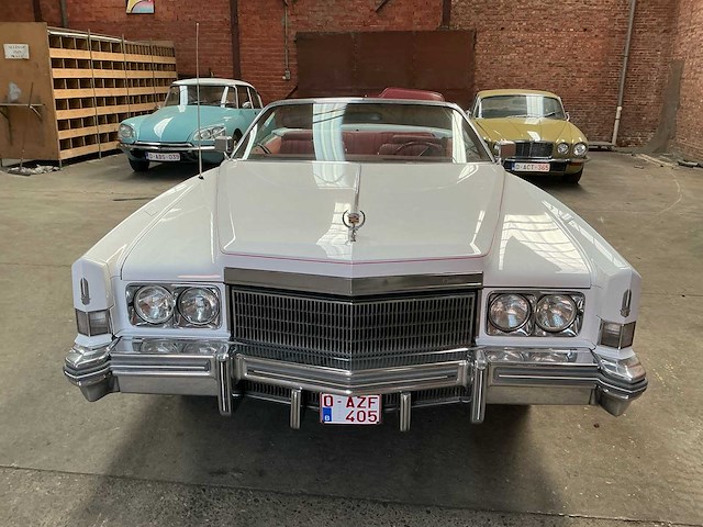 1974 - cadillac eldorado oldtimer opgestart - afbeelding 12 van  20
