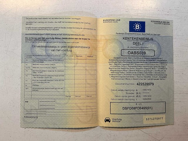 1974 - citroen dspecial oldtimer - afbeelding 22 van  32