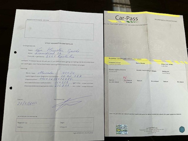 1974 - mercedes 450se oldtimer - afbeelding 26 van  34