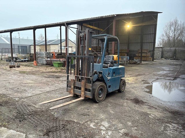 1974 clark 1 c500-y-40 vorkheftruck - afbeelding 1 van  11