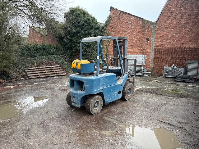 1974 clark 1 c500-y-40 vorkheftruck - afbeelding 5 van  11