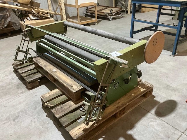 1974 emil hoogland lwd40 industriële lijmwals - afbeelding 3 van  5