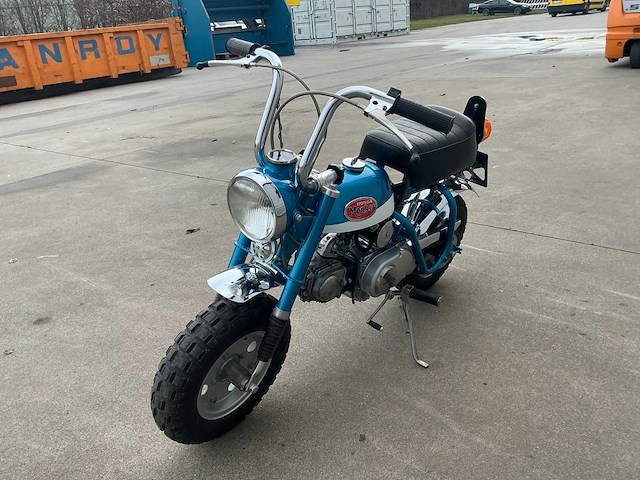 1974 honda monkey z50a brommer - afbeelding 2 van  5