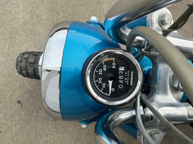 1974 honda monkey z50a brommer - afbeelding 7 van  10