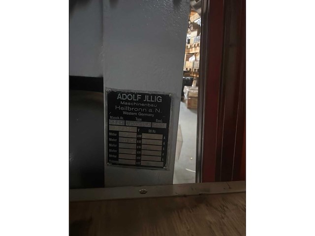 1974 illig ua100ed thermovormmachine - afbeelding 11 van  11